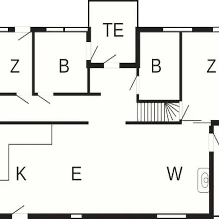 度假居 10 Person In Yer Øyer